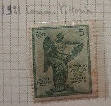 FRANCOBOLLO ITALIA 1921 5