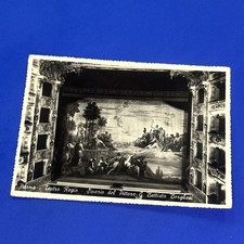 PARMA TEATRO REGIO SIPARIO PITTORE G. BATTISTA Cartolina D'epoca