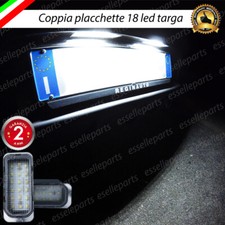 PLACCHETTE A LED LUCI TARGA 18 LED FORD TRANSIT TOURNEO CUSTOM 6000K BIANCO