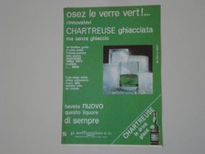 advertising Pubblicità 1968 CHARTREUSE