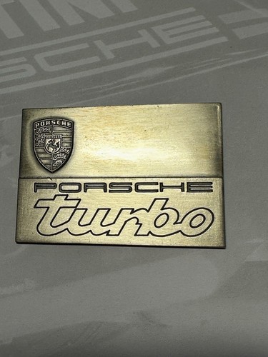 Distintivo targa porsche - targa, turbo