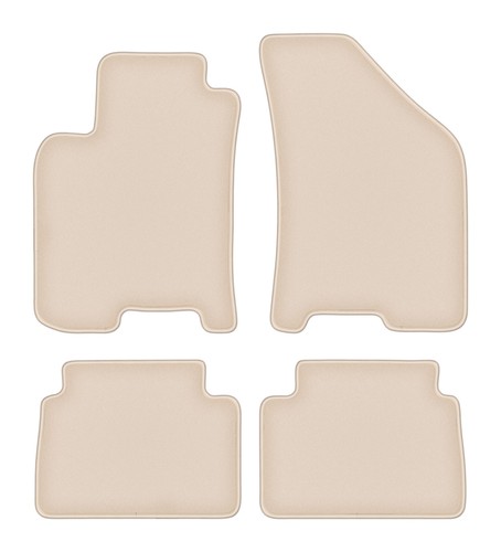 Set tappetini moquette beige
