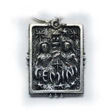 Portachiavi Gemelli in peltro 