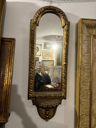 Alzatina con specchio - con, antica