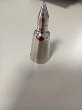 PUNTALE PER BASTONE ALPENSTOCK/FUNGHI acciaio crom.diam.esterno 22mm oppure 24mm