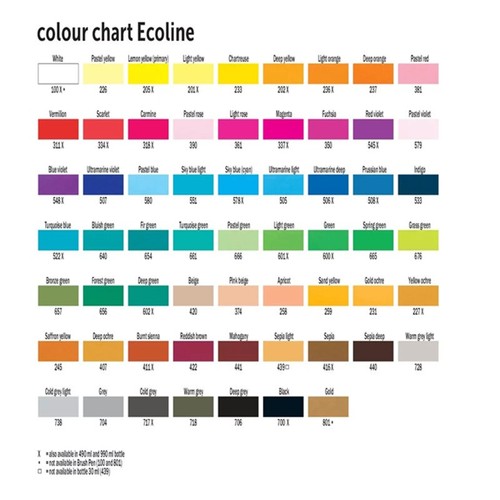 Ecoline colore aerografo - colore,
