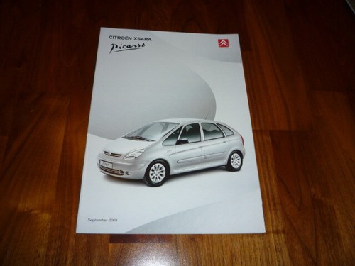 Brochure citroen xsara picasso - citroen,