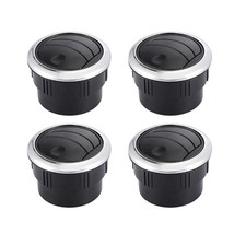 4pz per AC Aria Uscita Sfiato Manopola per RV Bus Barca Yacht 87mm 75mm 70mm