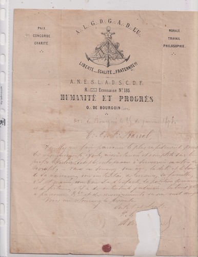 1873 franc maçonnerie - 02-1873., franc-maçonnerie