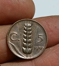 5 CENTESIMI SPIGA 1930