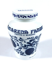 PRL) FABBRI AMARENA VASETTO VUOTO FRUTTO E SCIROPPO EMPTY POTE VASE ITALY