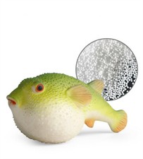 Pesce puffer polpo granchio oceano animale squalo morbido PVC modello bambino decompressione giocattolo