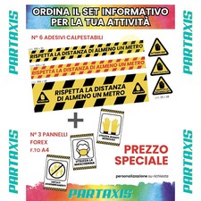 KIT 6 + 3 ADESIVI E PANNELLI