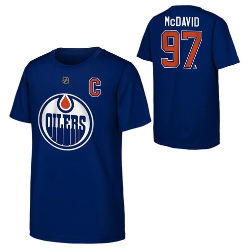 Shirt bambino nhl edmonton - t-shirt,