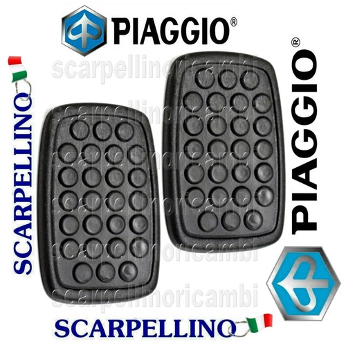 Kit gommini pedali piaggio - pedali,