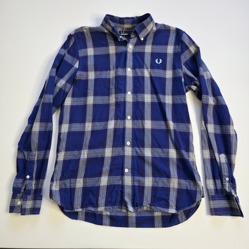 Camicia uomo fred - perry, blu