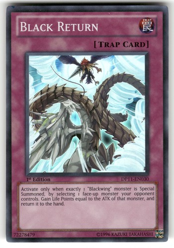 Black return super rara - super,