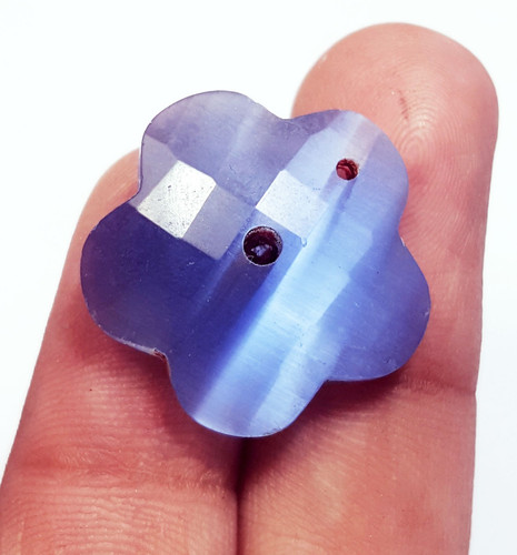 Topazio azzurro drilled 65 - topazio, 16.65