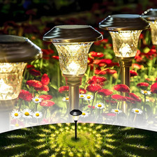 8 Pezzi Lampade Da Giardino