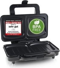 Tostapane Emerio XXL - per tutte le misure di toast - 900 W