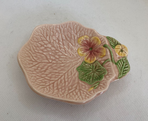 Piatto spilla ceramica vintage
