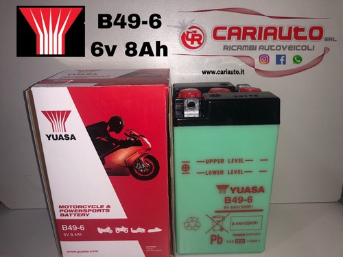 Yuasa b49 primo - b49-6, impianto