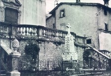 q360 cartolina gerosa monumento ai caduti  provincia di bergamo