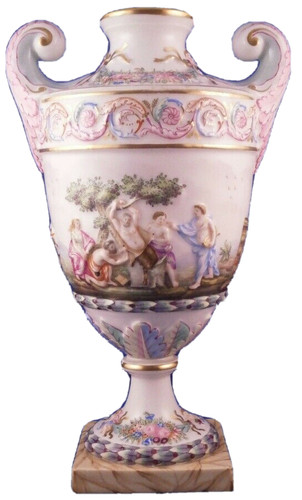 Antico vaso porcellana xix - vaso,