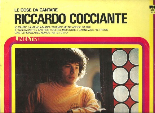 Riccardo cocciante le ccose - cocciante, :