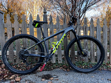 Kona cinder cone - cone, bike