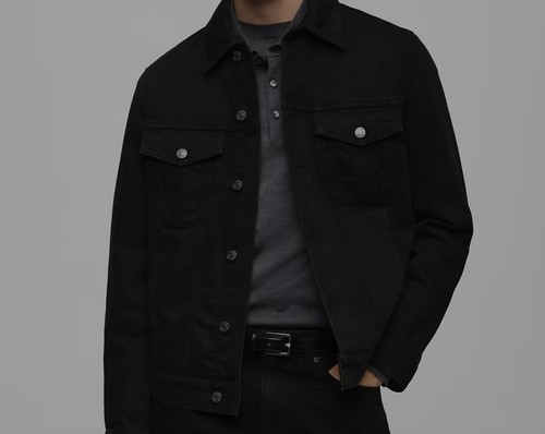 Mango man giacca jeans uomo - giacca,