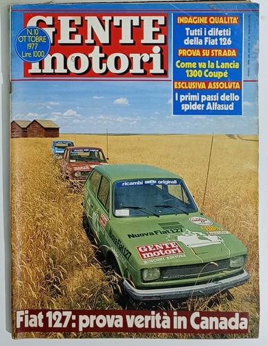 97722 gente motori 1977 vi - 97722,