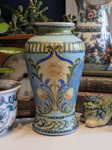 Vaso ceramica floreale - vaso, in