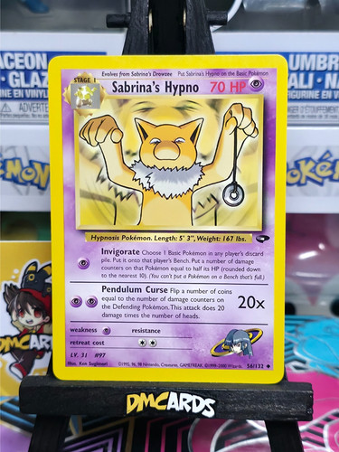Pokemon sabrina hypno 132 - sabrina's,