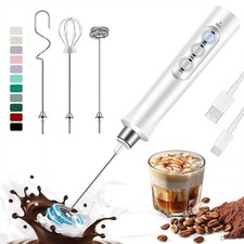 Schiumatrice elettrica portatile per bevande cremosa compatta e leggera