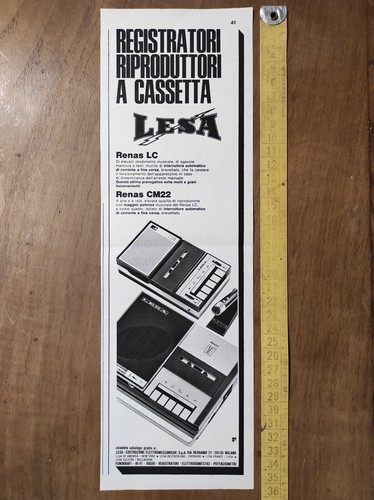 Pubblicità vintage del - , 1970