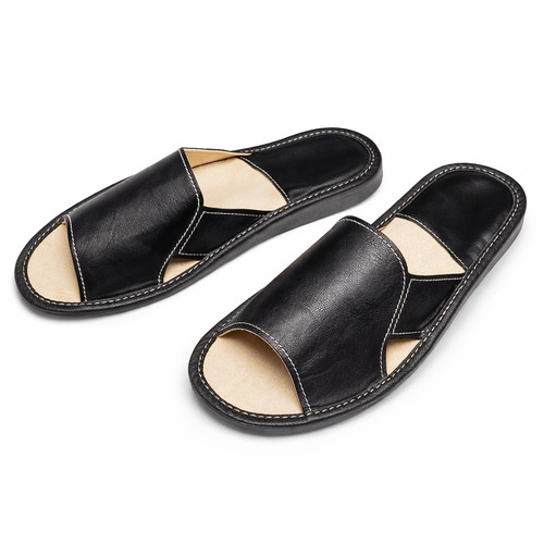 Pantofole uomo pelle - uomo, in