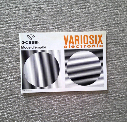 Gossen variosix electronic - variosix,