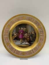 Piatto KPM Berlino con ricca