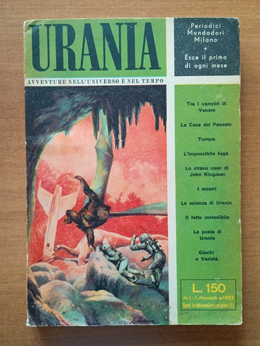 Urania rivista 1 novembre - urania,