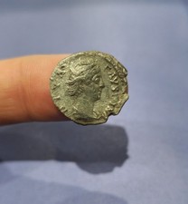 Moneta Denario Argento Diva