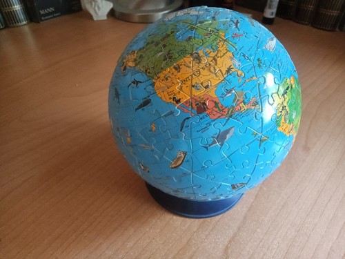 Mappamondo puzzle - , 3d