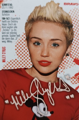 Miley cyrus biglietto - miley,