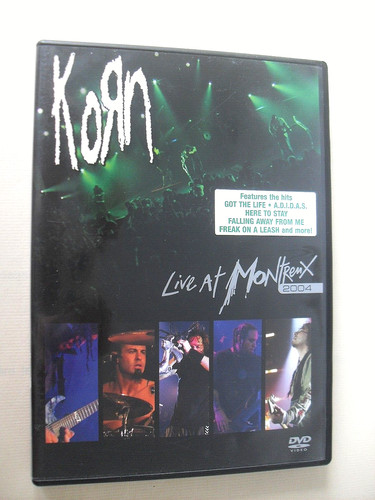 Korn live montreux 2004 dvd - live,