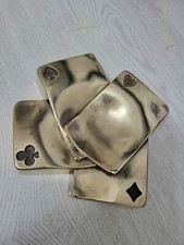 PORTACENERE VINTAGE IN OTTONE