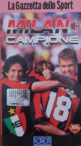 Vhs milan campione - vhs, 16