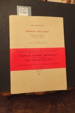 DISEGNI MILANESI CARLO EMILIO GADDA EDIZIONI CAN BIANCO 1995 COPIA N. 45