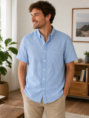 Camicia crew uomo - j.,