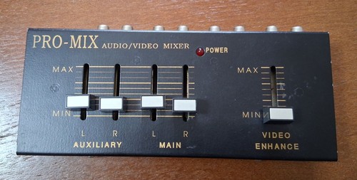 Mixer audio video - , pro