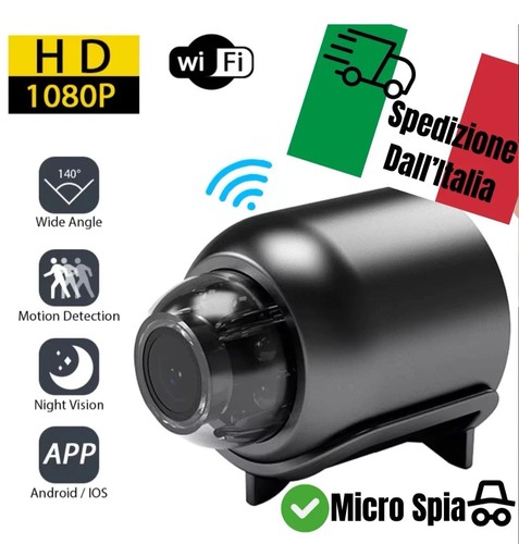 Mini telecamera 1080p micro - hd,
